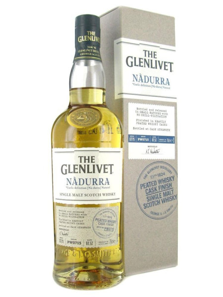 Glenlivet Nadurra Peated 0,7l 61,8% - cask PW0717