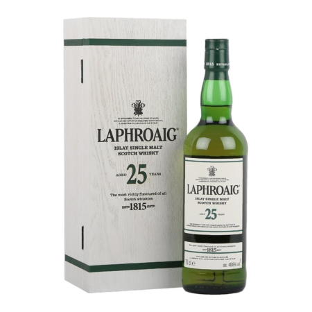 Laphroaig 25y 0,7l 53,4% GB L.E. / Rok lahvování 2021